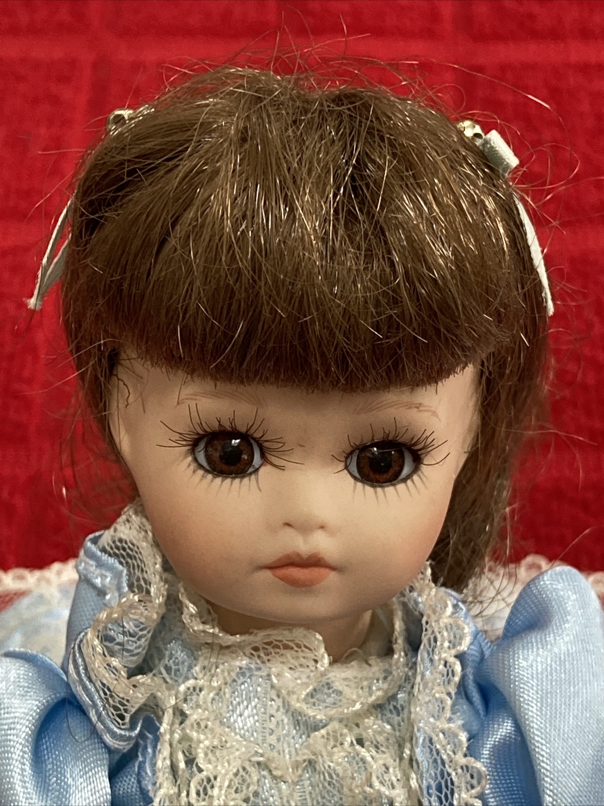 VINTAGE “EMERALD DOLL COLLECTION” 7.5” PORCELAIN DOLL-RARE