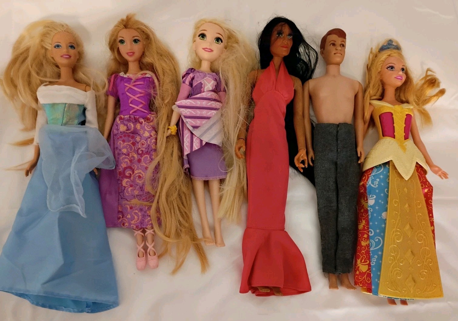 Lot Of 6 Random Dolls See Pics