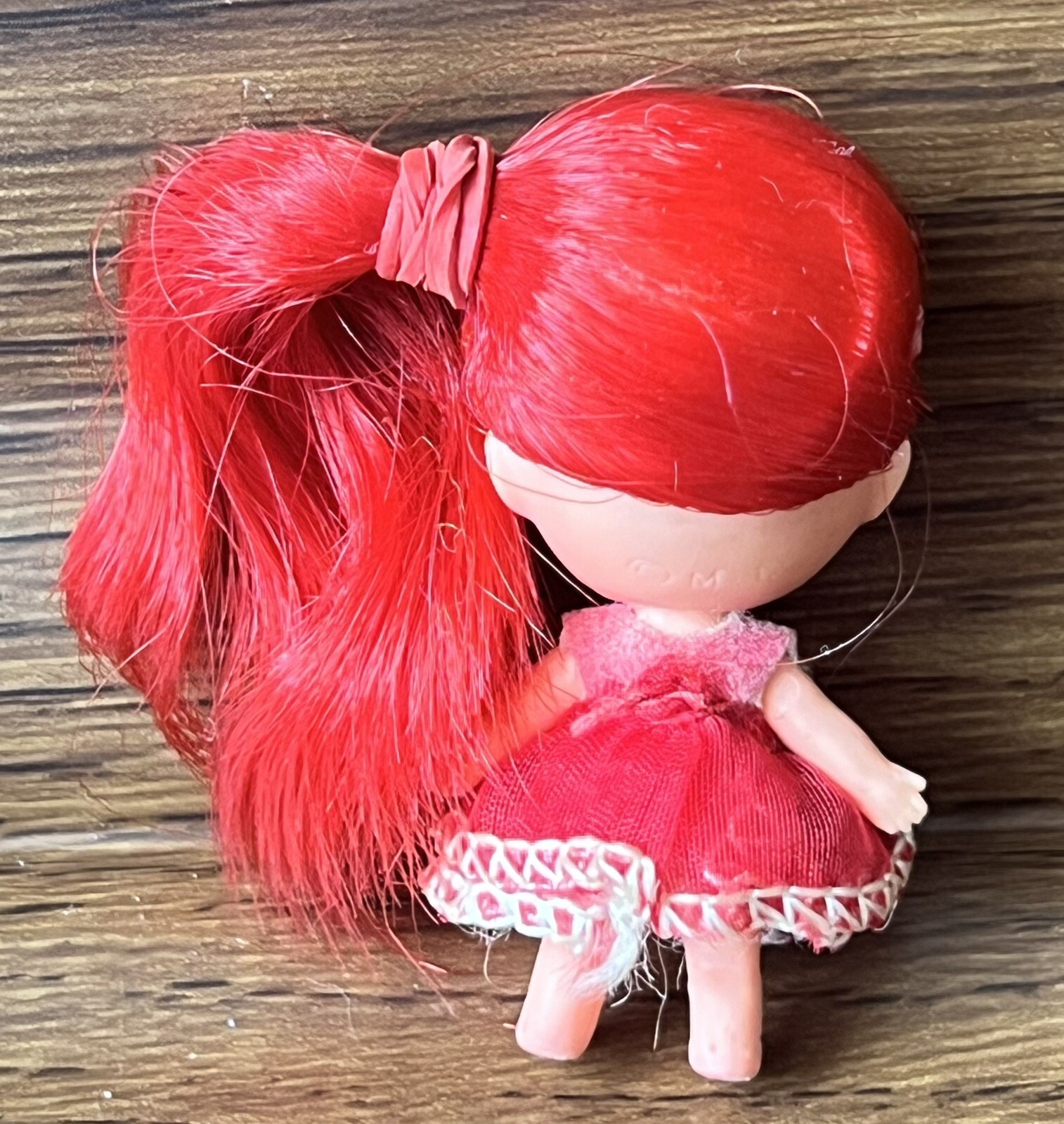 Vintage Kiddle Kologne Rosebud Doll & Bottle Mattel Toy Makers 1967 READ
