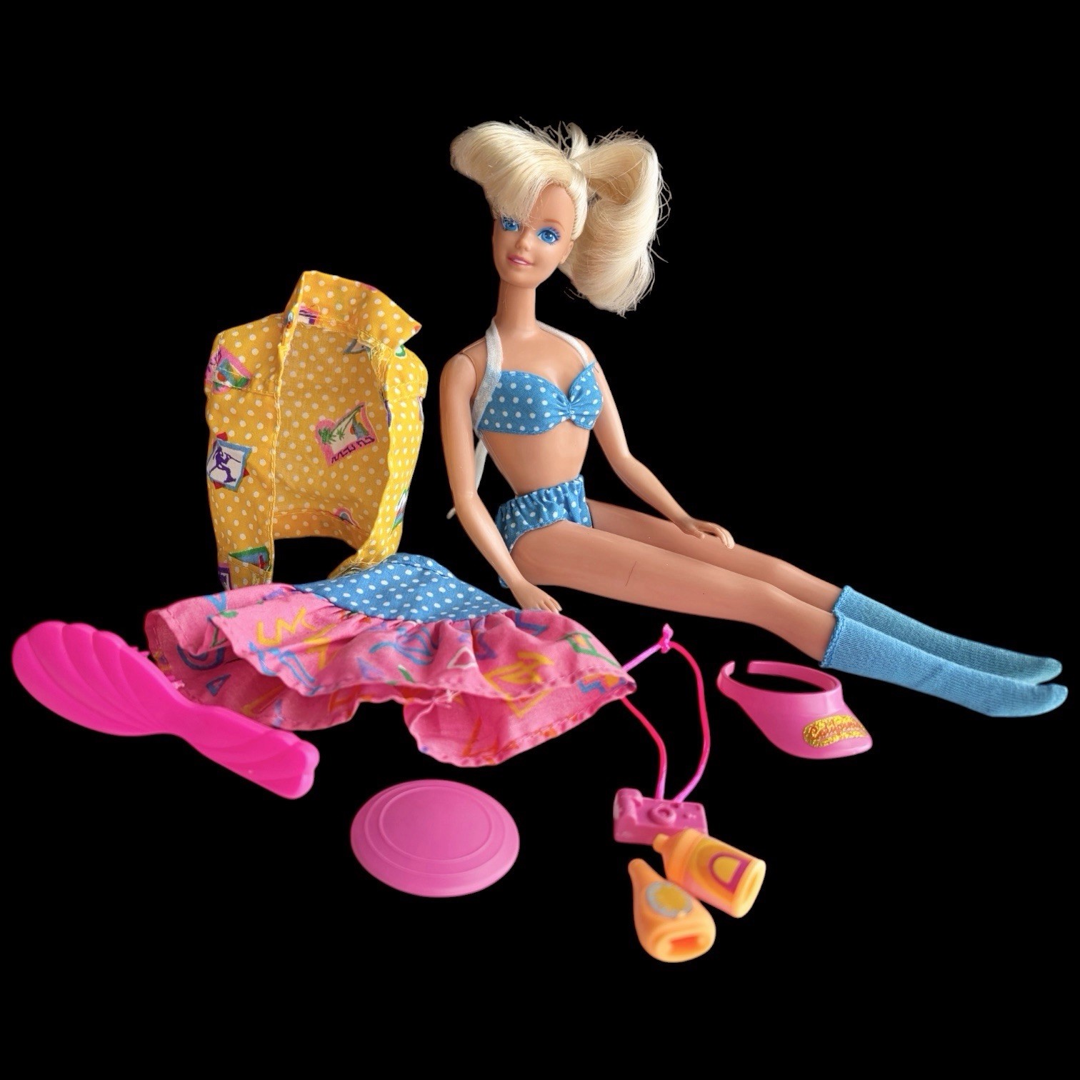 1987 California Dream Barbie & Accessories Vintage Mattel 4439