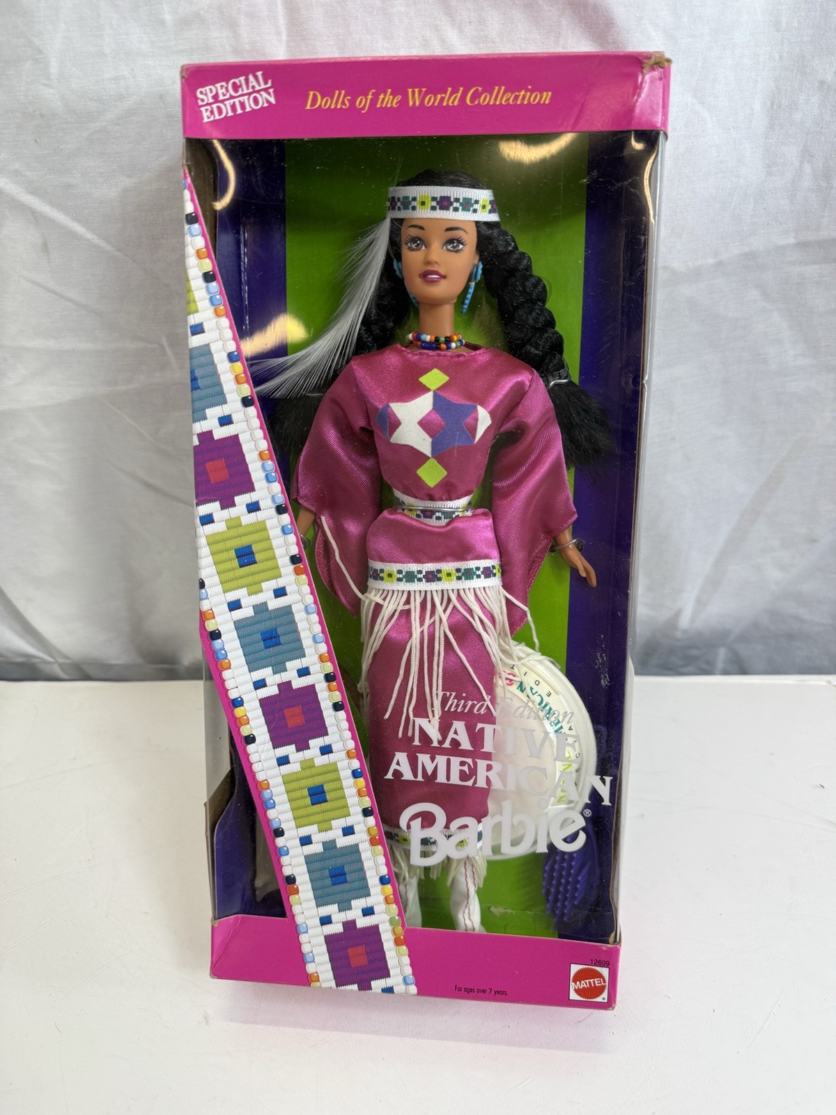Barbie Native American Doll 1994 Dolls of the World Special Edition 3rd Edition