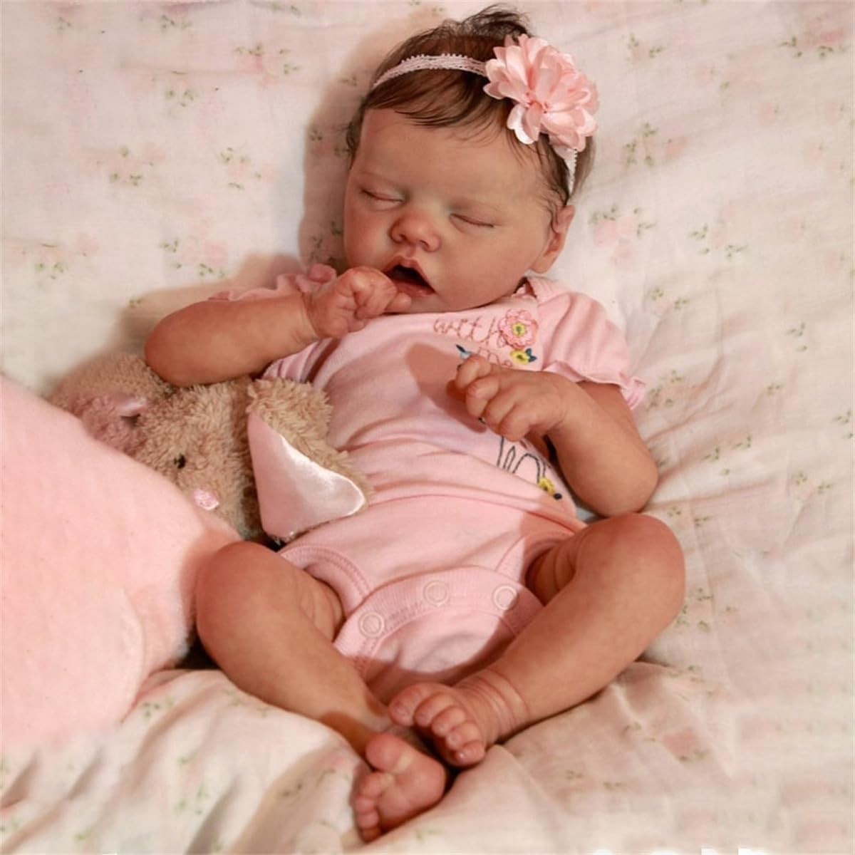 Realistic Reborn Baby Dolls Silicone Full Body Girl 18 Inch Lifelike Baby Dolls