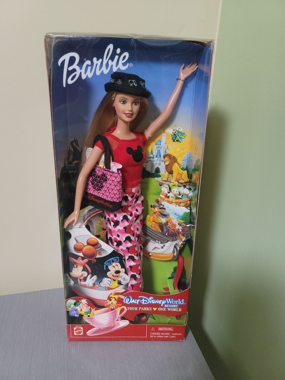 Walt Disney World Resort Barbie Doll Mickey Mouse Collector Mattel NRFB