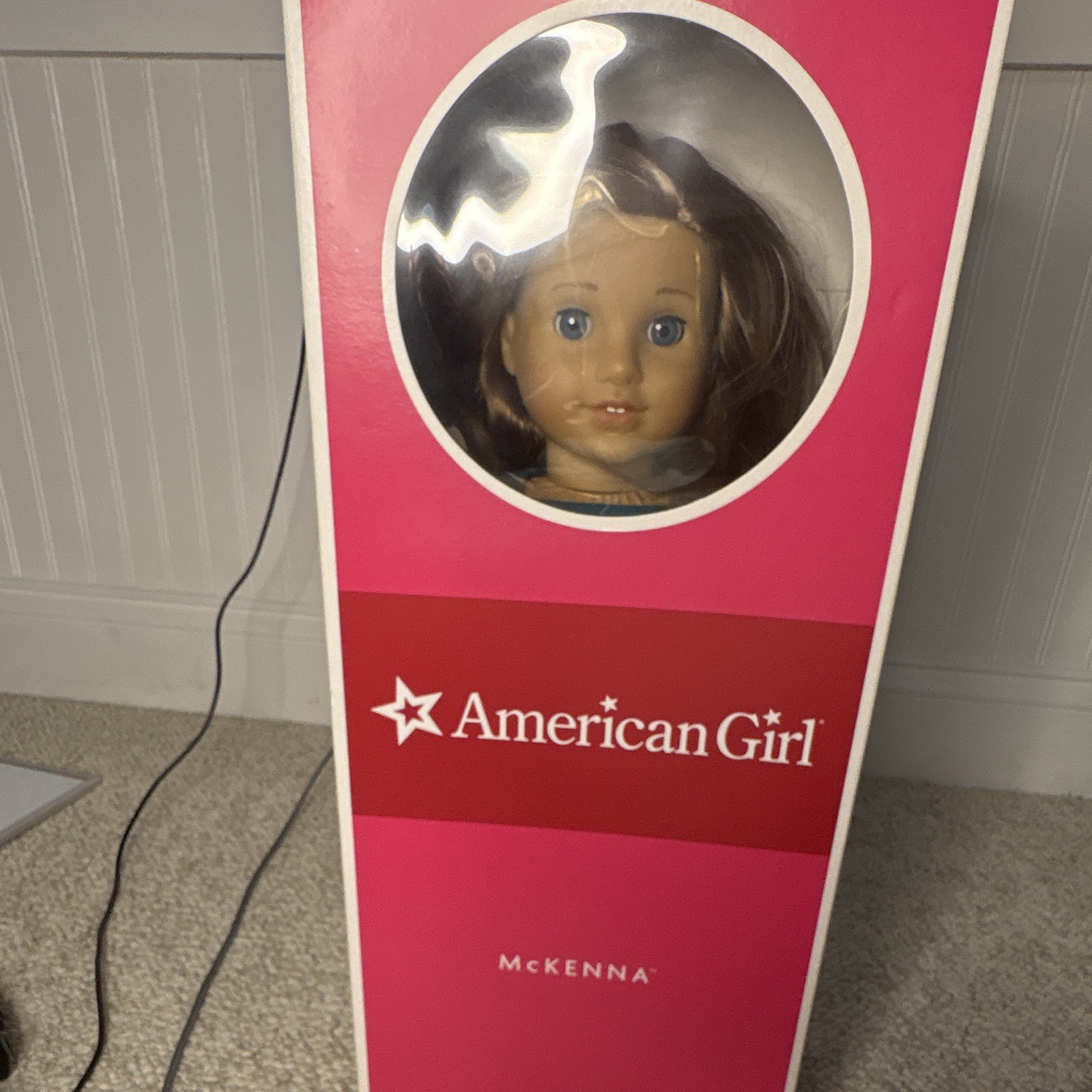 American Girl McKenna 18 in Doll with Outfit, Shoes & Original Opened Box