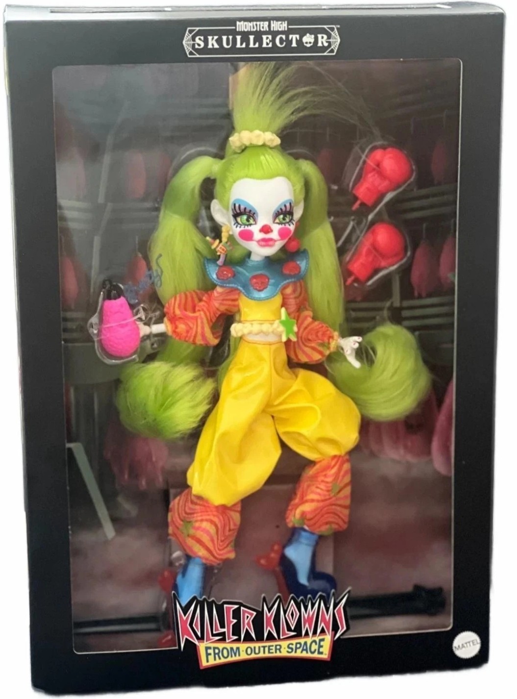 Monster High Skullector Killer Klowns From Outer Space Shorty Doll JMG88 IN HAND