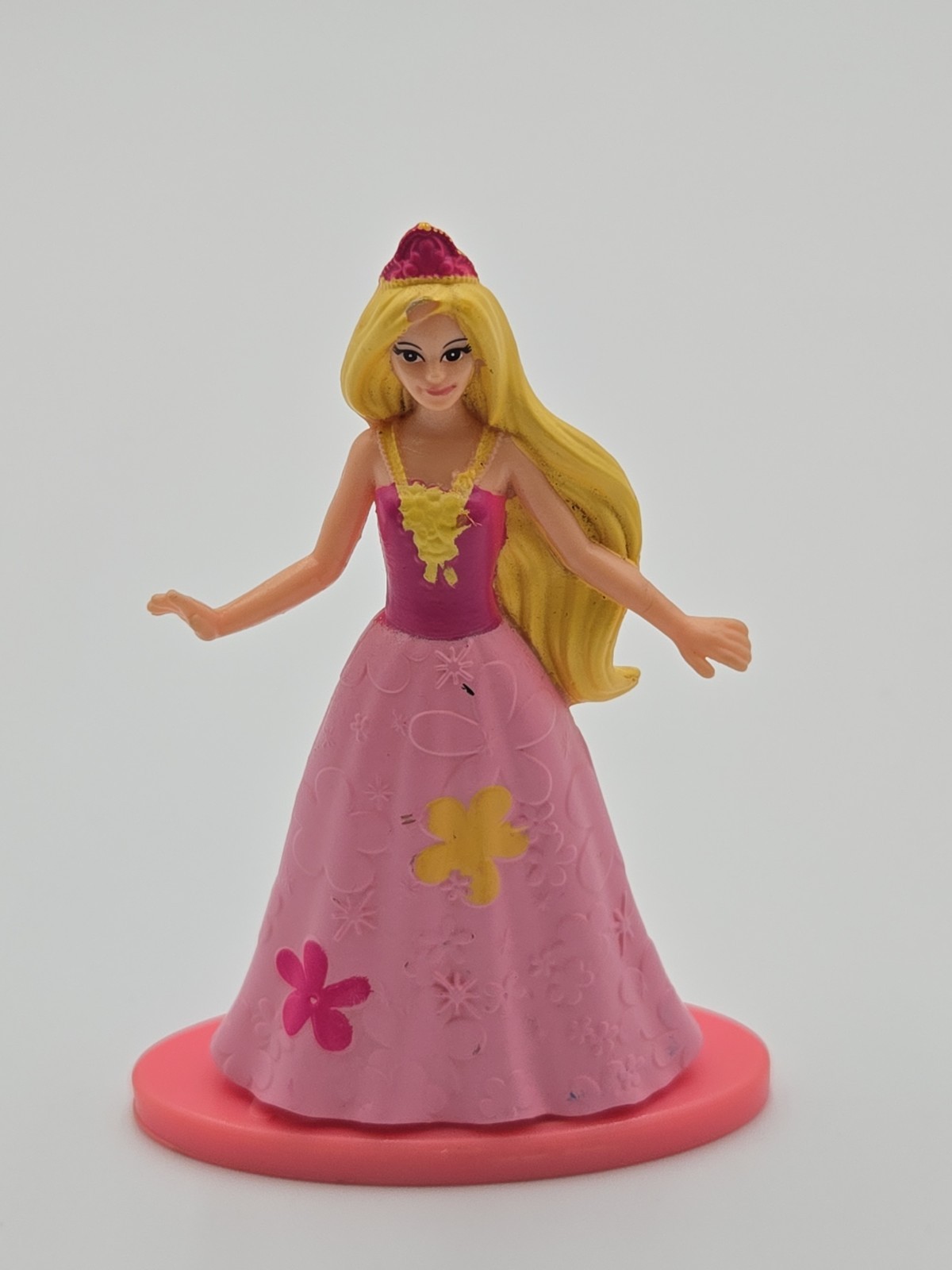Mattel 2020 Barbie princess pink toy figure Cake Topper