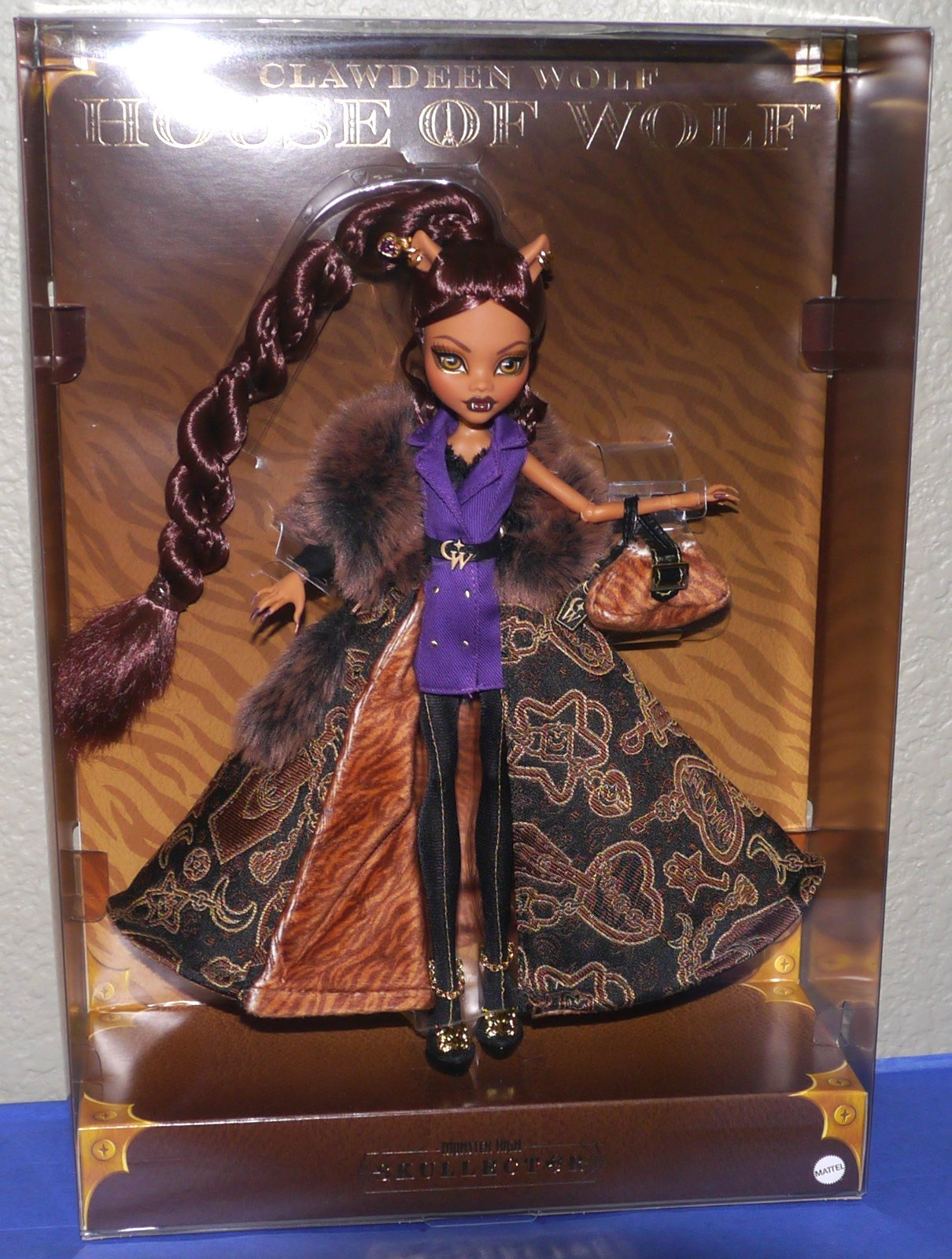 NEW Monster High Skullector Clawdeen Wolf House Of Wolf Doll