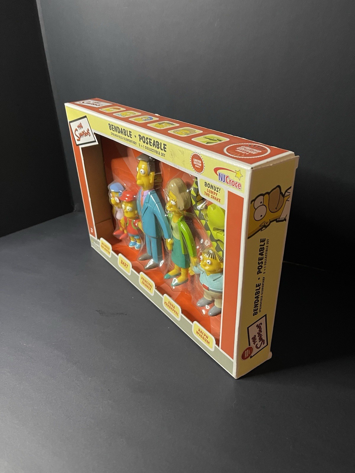 The Simpsons Springfield Elementary Bendable Poseable Set NJ Croce 2004