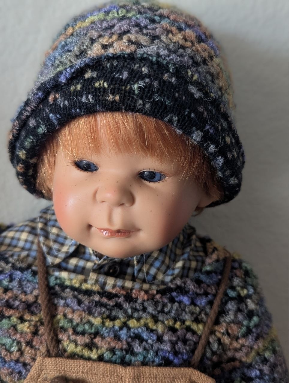 Stunning Maurice Doll by Susi Eimer – with Turtle & Handkerchief –Made in German