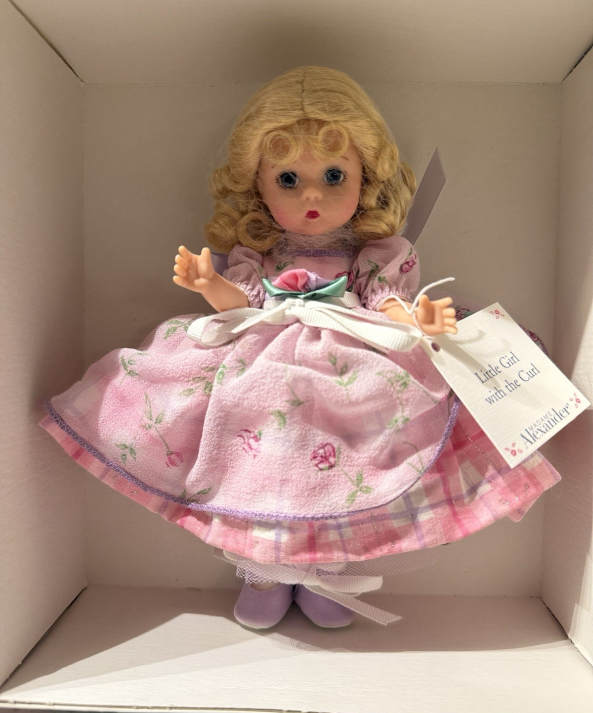 Madame Alexander Little Girl with the Curl Doll 8-inch 2001 Edition