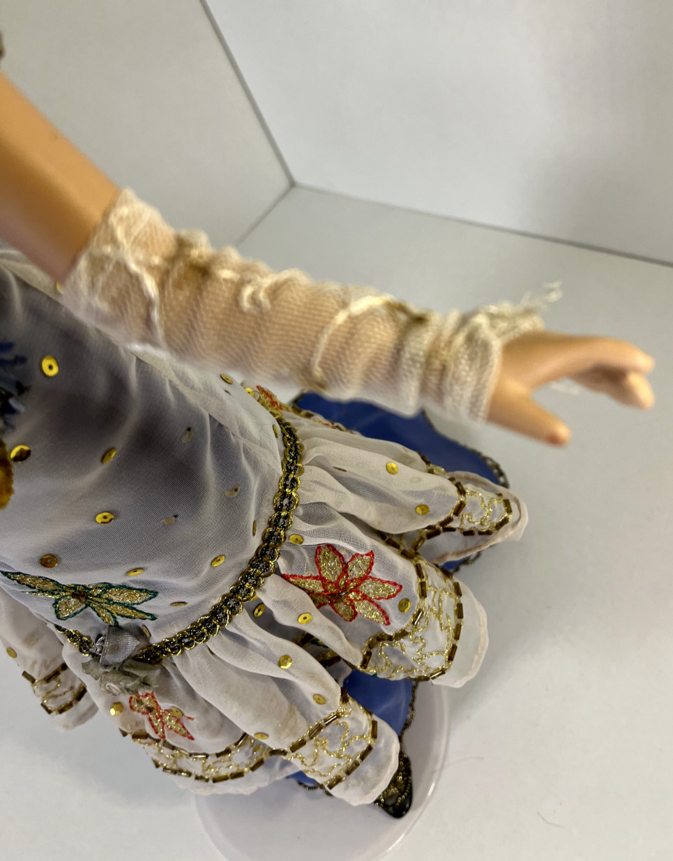 Kate by Kathleen Hill Pocelain Doll Collection Vintage Green Eyes
