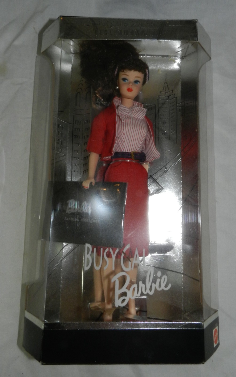 NRFB – Busy Gal Barbie Limited Edition Reproduction of 1960 Doll – 1995
