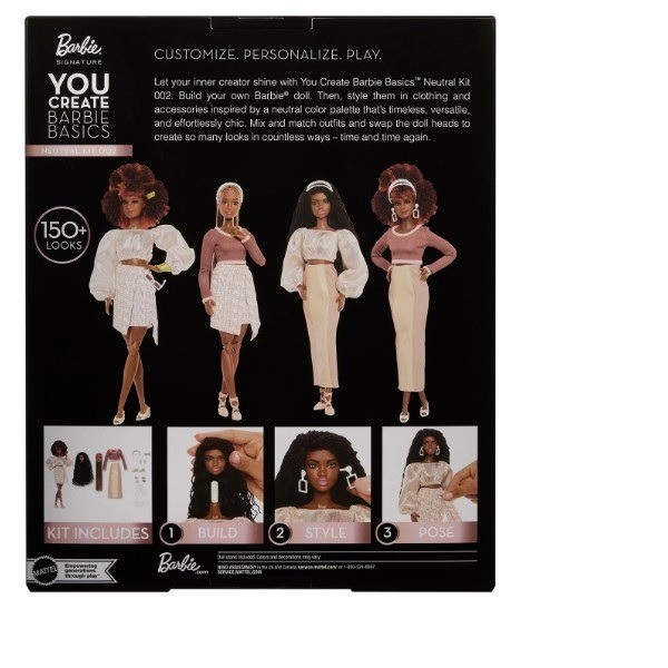 2026 You Create Neutral Kit 002 Barbie Basics JJX36 IN STOCK NOW!