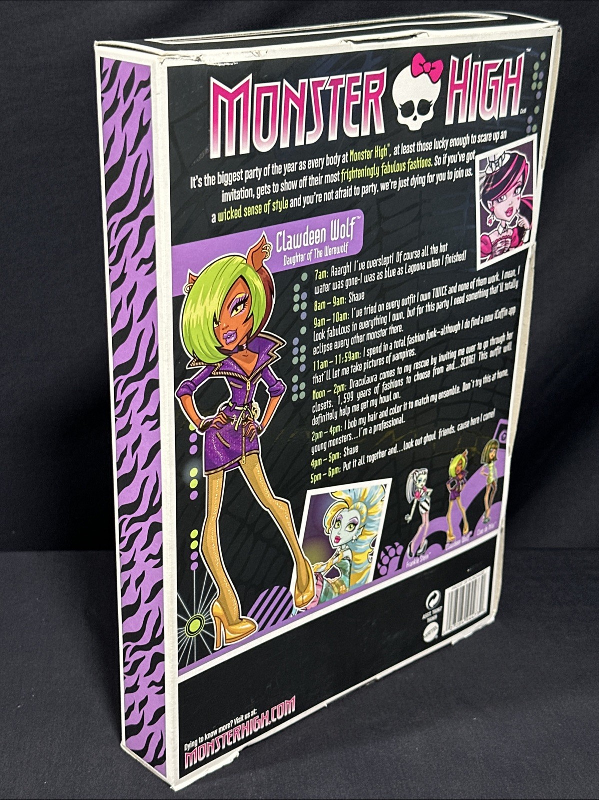 Monster High Doll Clawdeen Wolf 2009