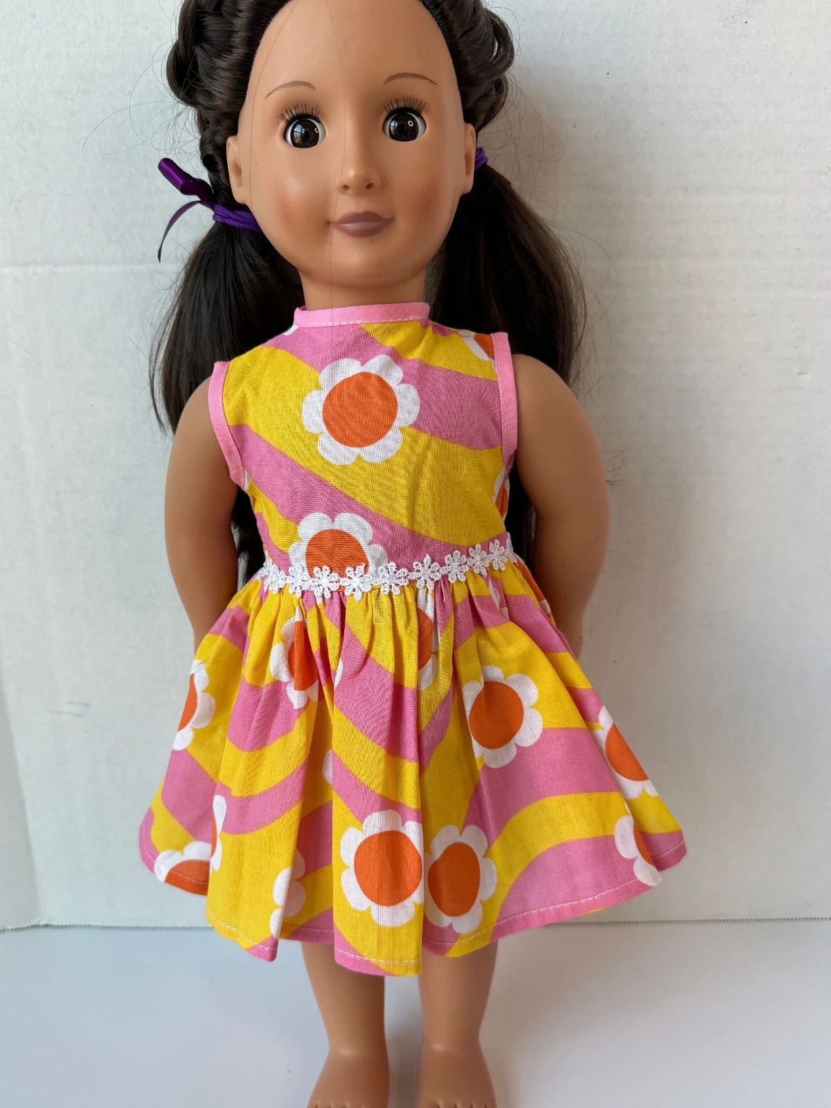HANDMADE 18 inch Doll Dress Fits Our Generation Dolls