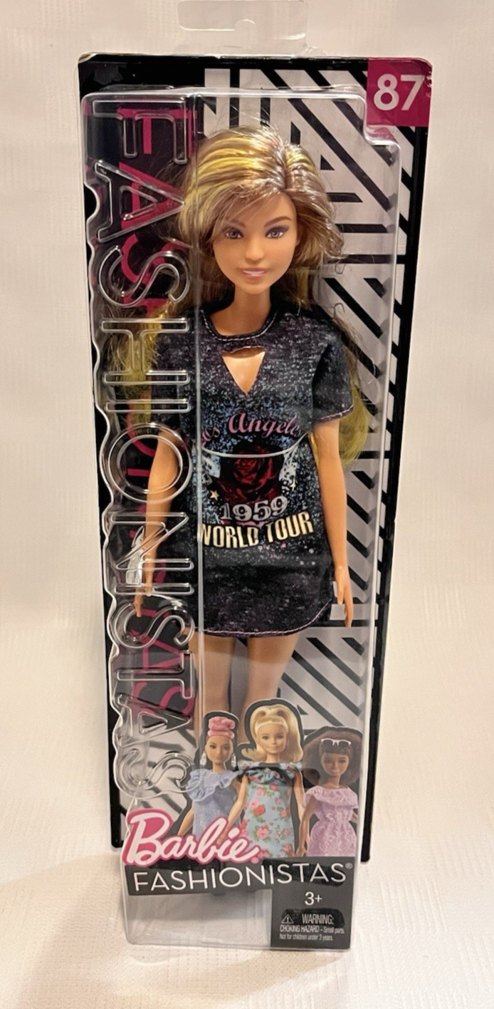 Mattel Barbie Fashionistas #87 Los Angeles 1959 World Tour Los Angeles Doll NIB