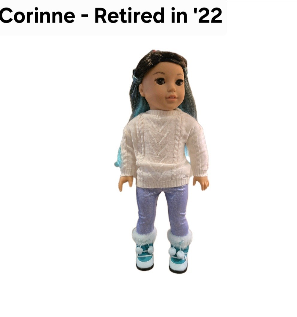 3 American Girl Dolls Kaya, Rebecca and Corrine EUC – Please see description.