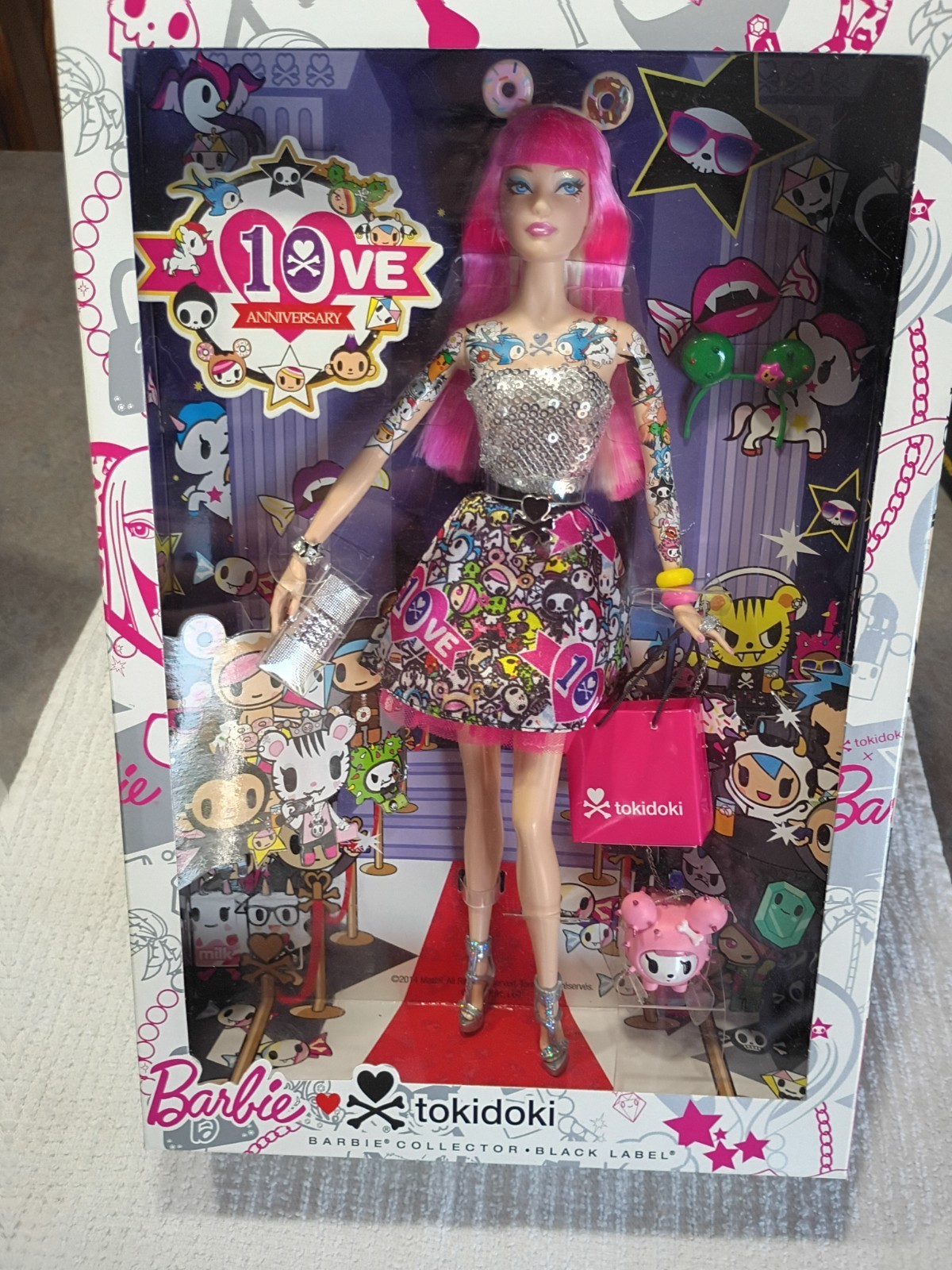 Barbie / Tokidoki 10 year anniversary doll new in box fashion doll