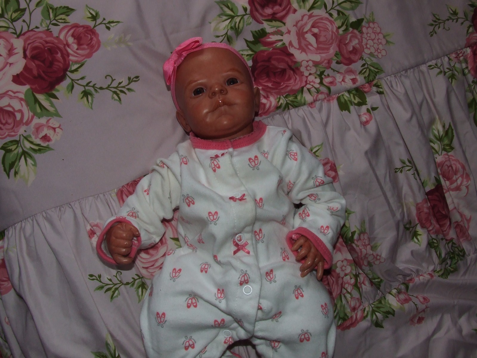 Reborn Doll Hand Painted and made from a Bountiful Baby Kit