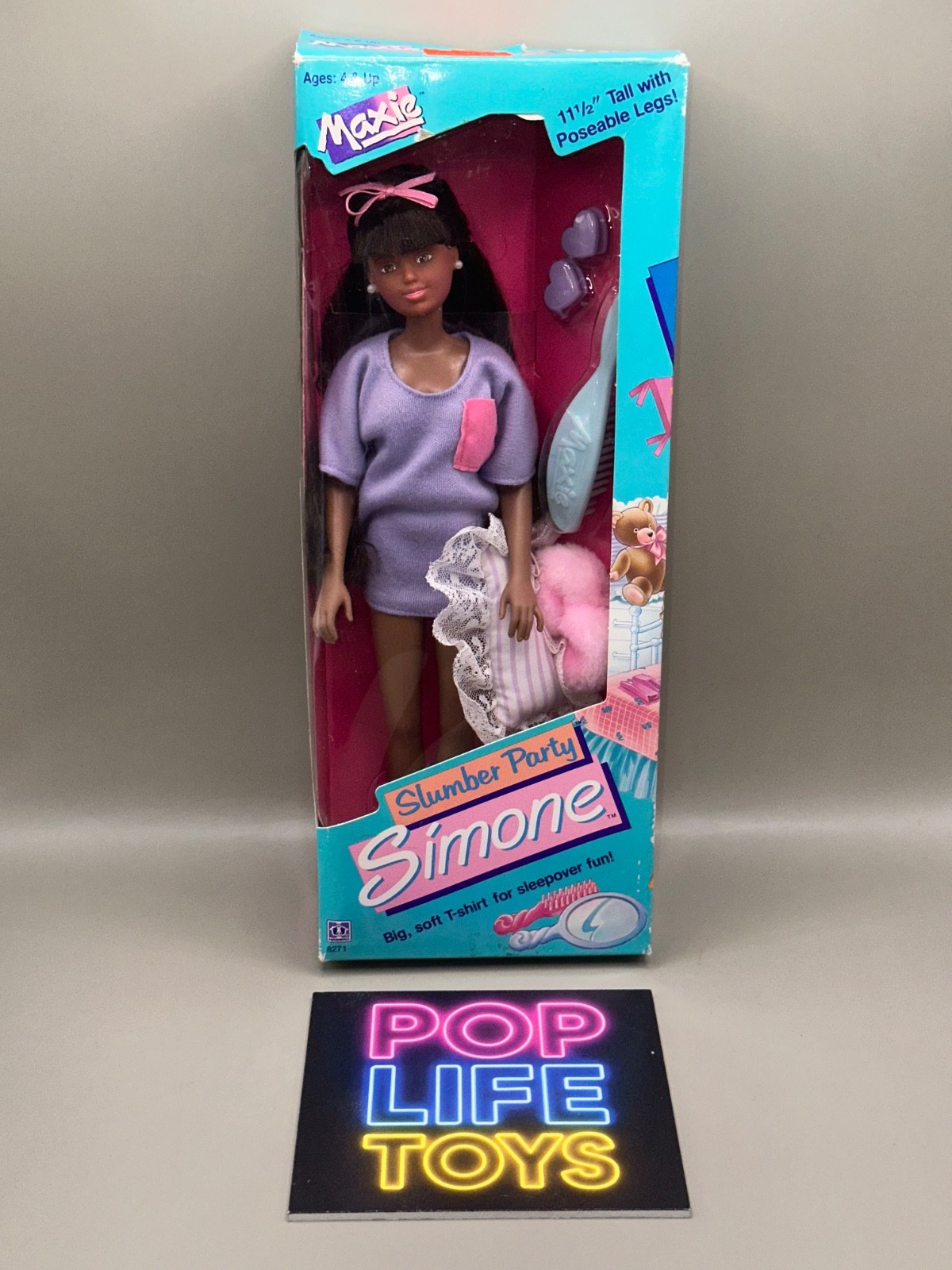 Vintage 1988 Hasbro Maxie “Slumber Party Simone” #8271 *NRFB* !READ!