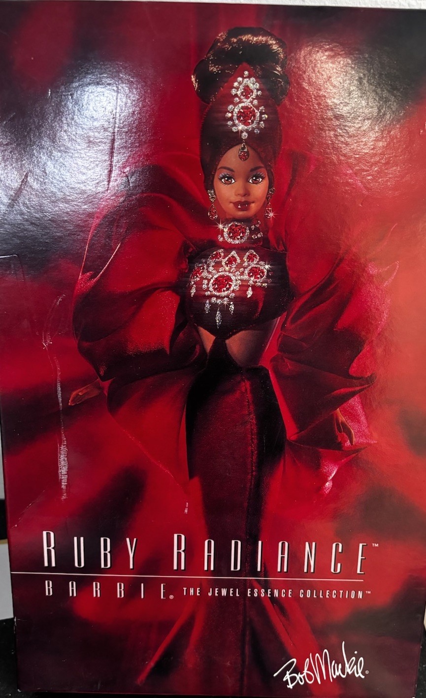 Bob Mackie Ruby Radiance Barbie Doll (1996)