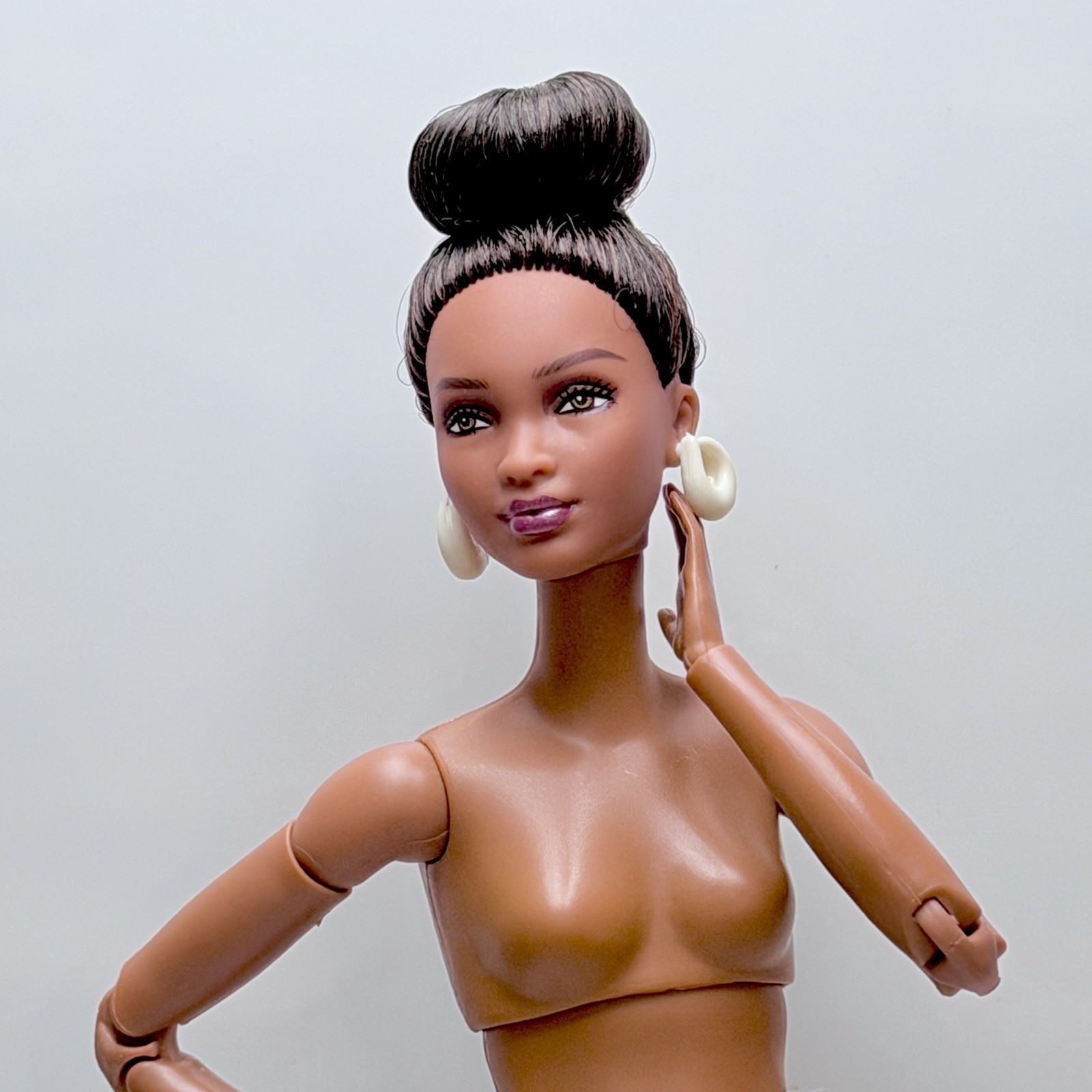 Barbie Basics #08 Hybrid Neutral Kit #1 TALL MTM AA Black – NUDE for OOAK