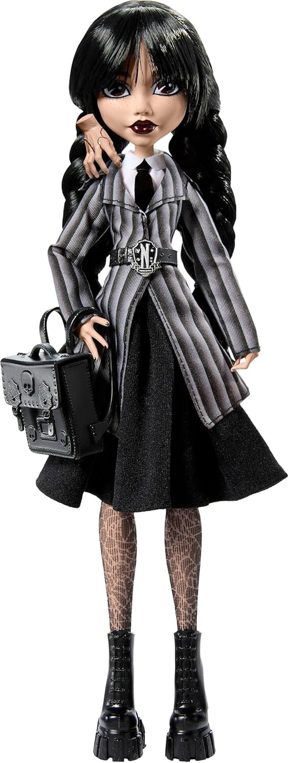 Monster High Netflix Wednesday Addams Doll [Nevermore Academy Uniform]
