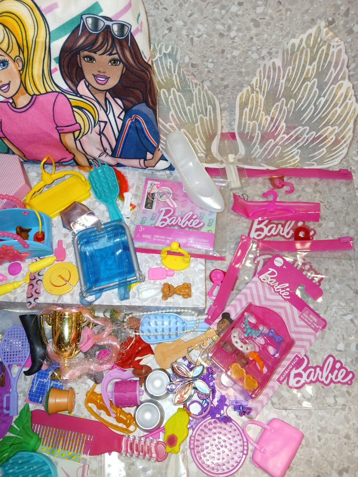 Barbie Type Random Accessories Lot 20+ Pieces