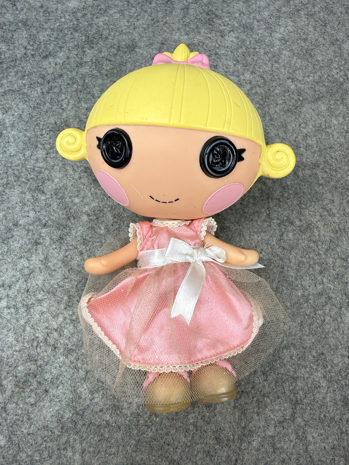 Lalaloopsy Littles Ribbon Slippers Sister Doll With Dress And Shoes 7 Inches