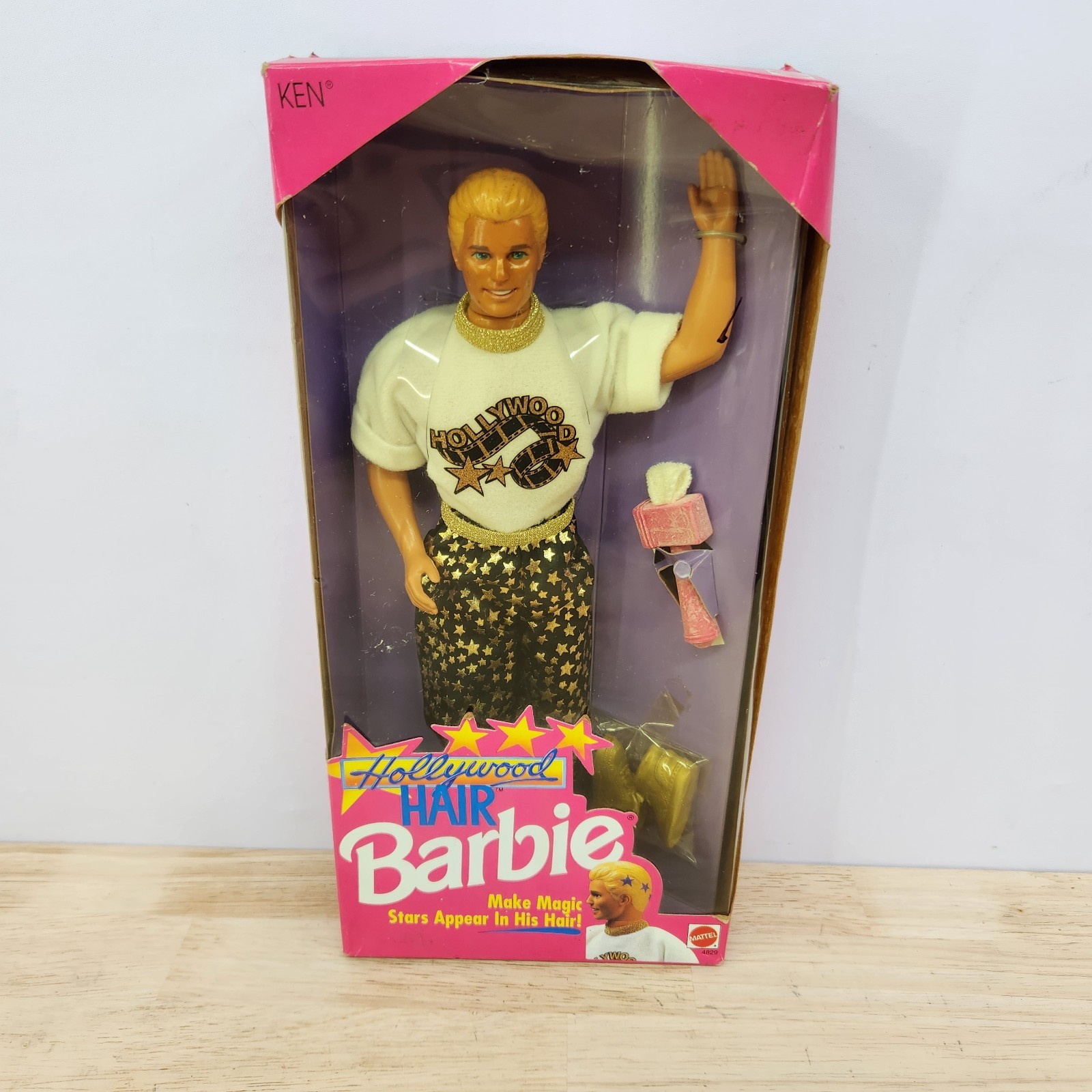Vintage Hollywood Hair Ken Barbie Doll Mattel Stars Appear In Hair