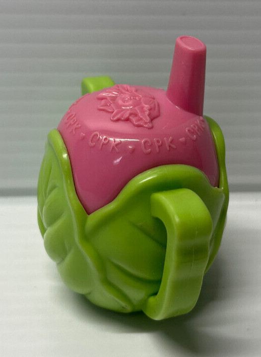 Vintage Cabbage Patch Kids Doll REPLACEMENT Pink Green Sippy Cup 2011