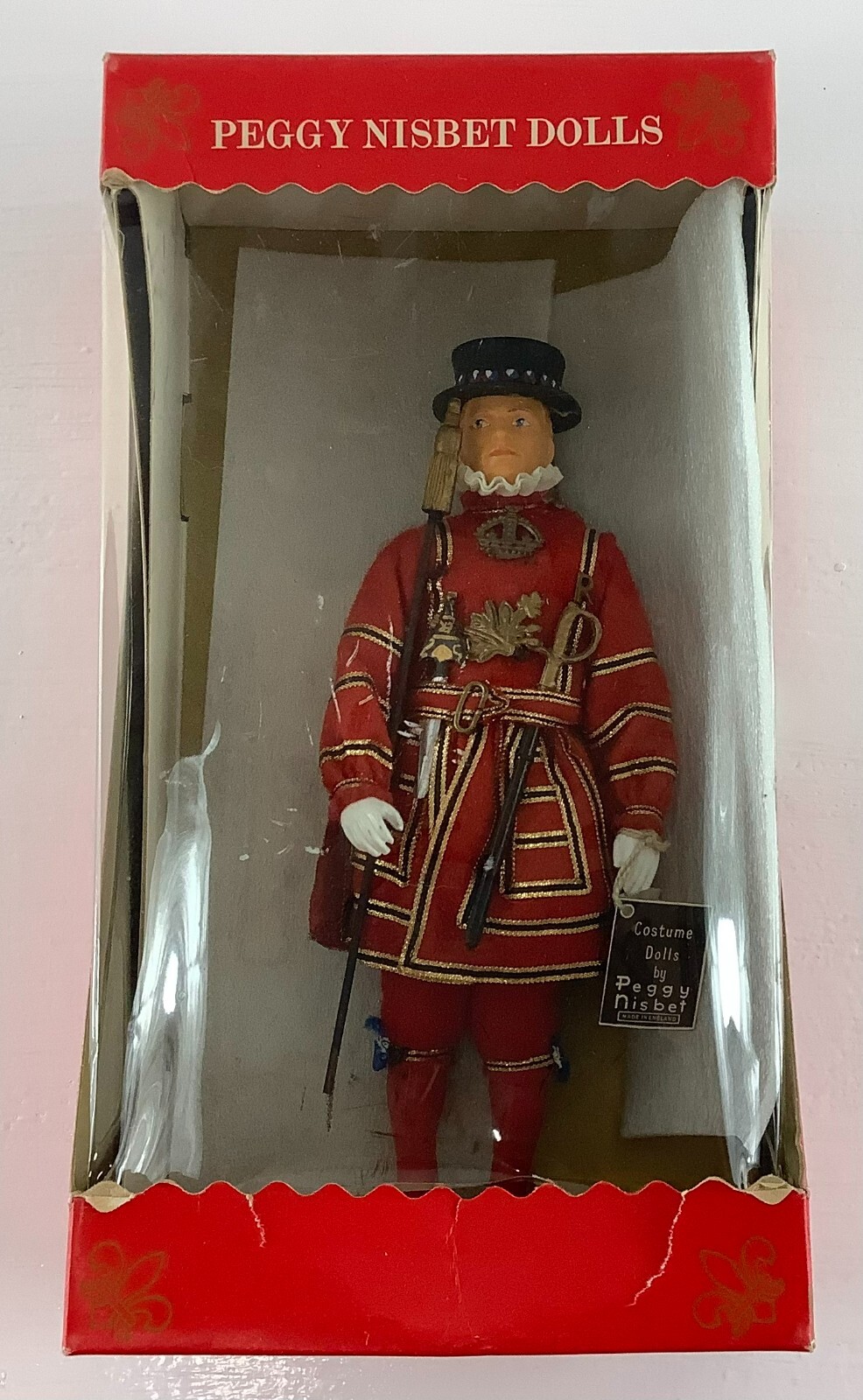 Vintage Peggy Nisbet Model Doll BR/330 Yeoman Warder Beefeater England