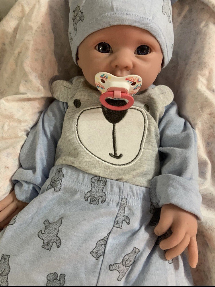 Full body silicone baby boy
