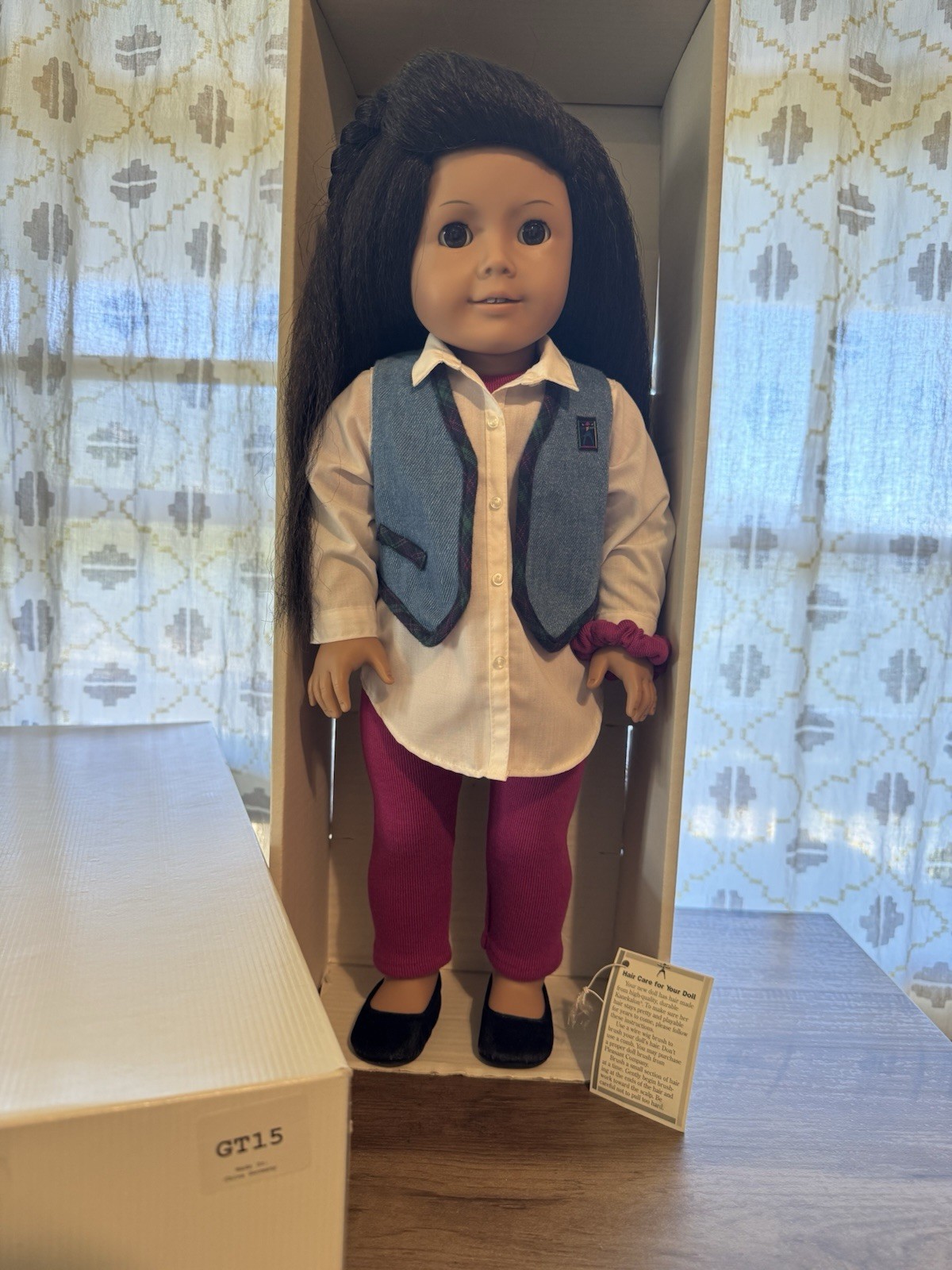 American Girl of Today GT #15 Pleasant Company factory braid EUC in box 1995