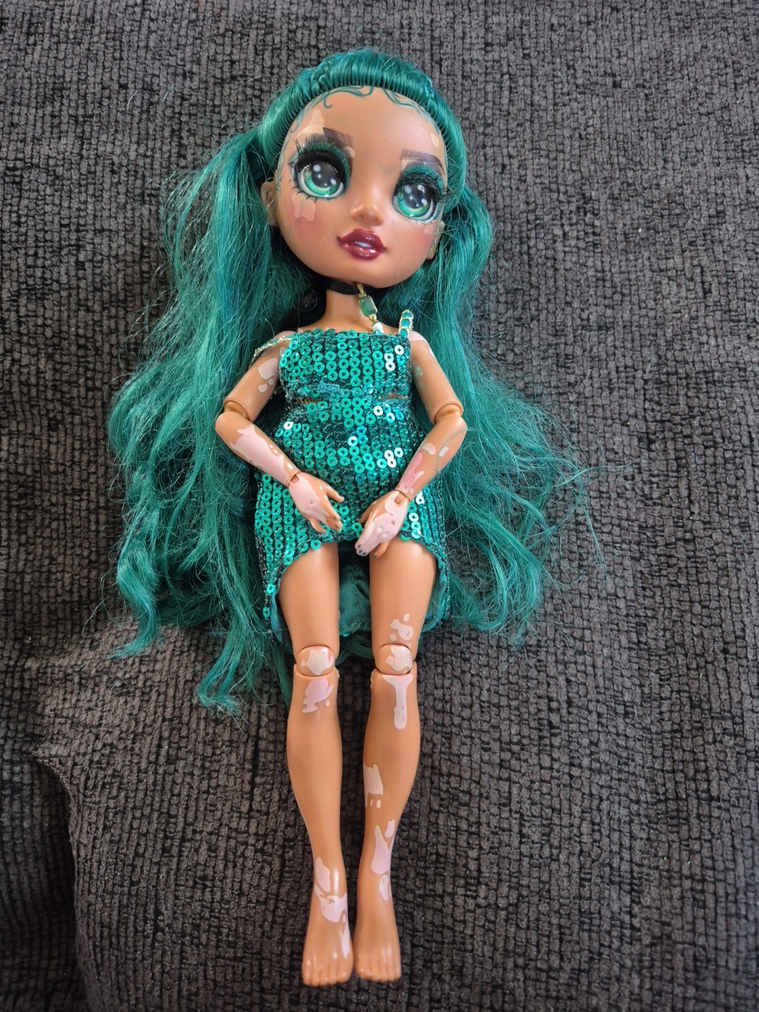 Rainbow High/Jewel Richie Emerald Green/DOLL/SEE DESCRIPTION