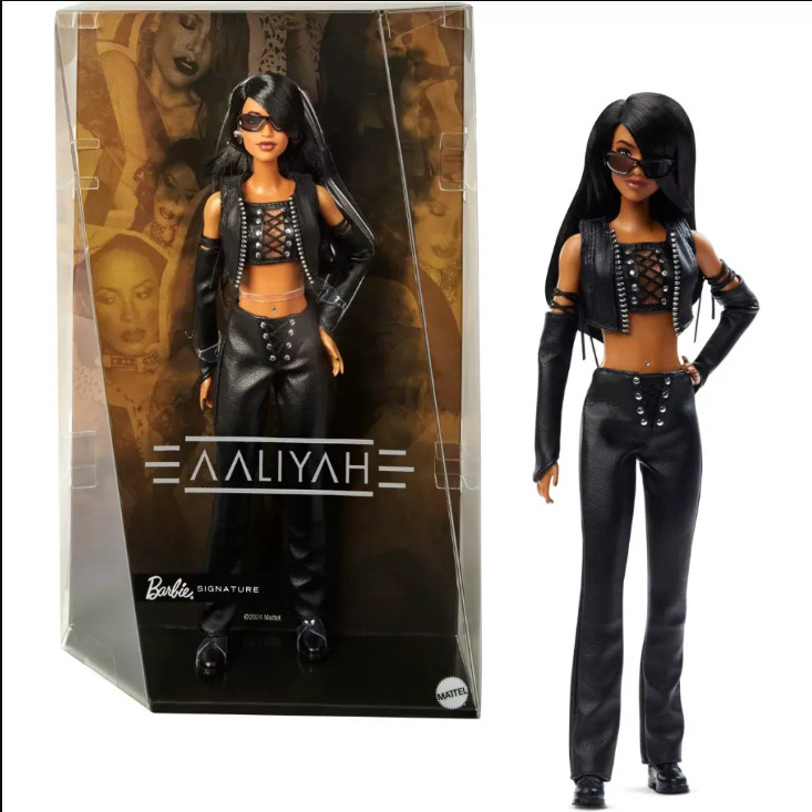 Barbie: NRFB 2025 Signature AALIYAH Made To Move Doll w/Sealed Shipper!