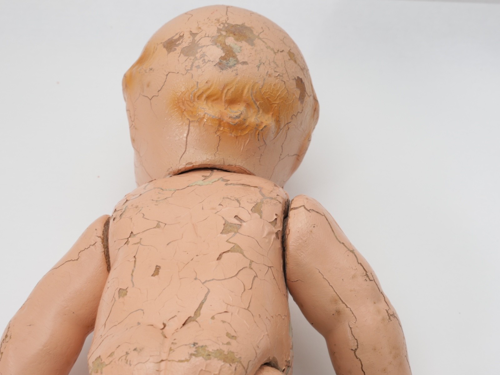 Antique Composition Kewpie Dool Handmade Vintage