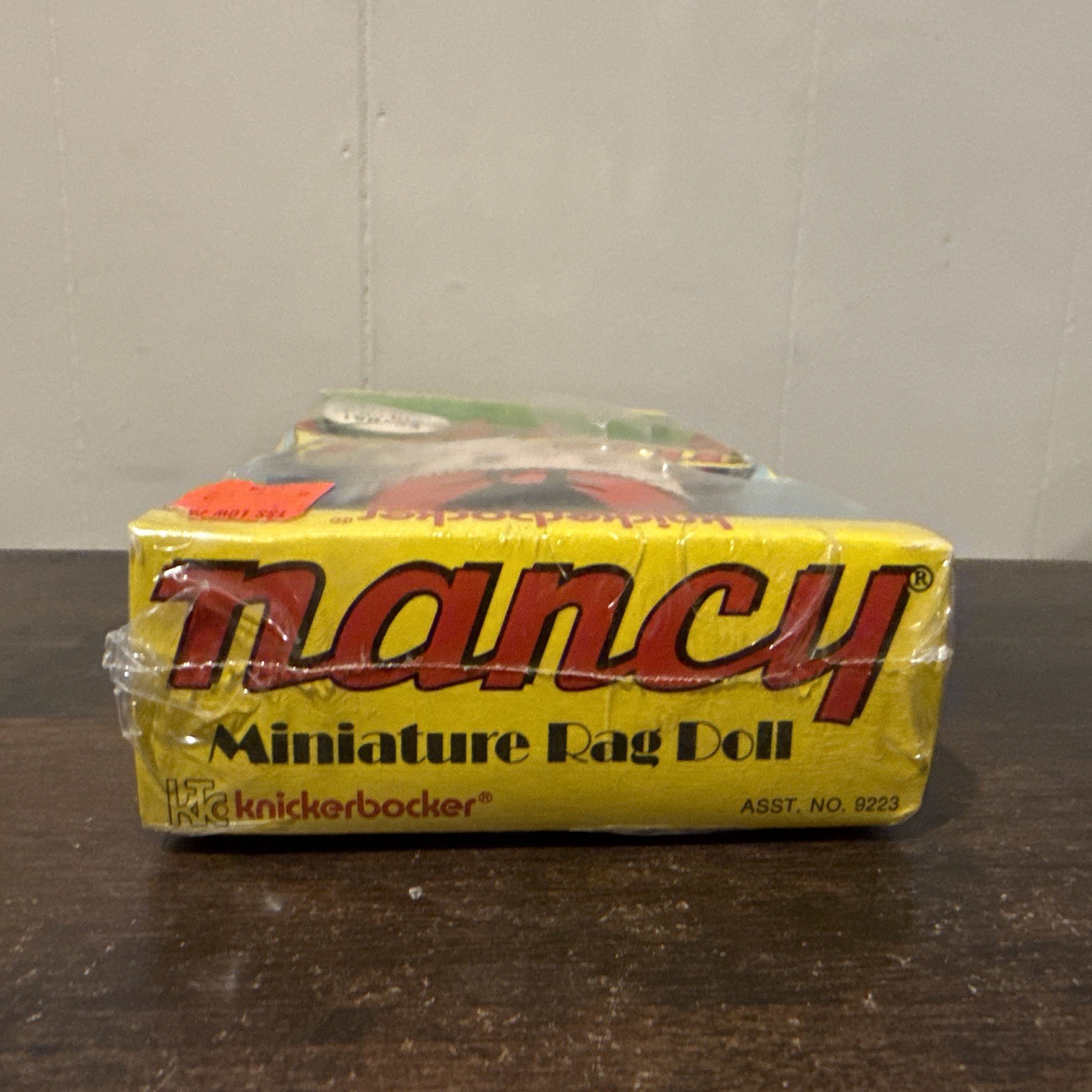 Vintage 1973 Knickerbocker Nancy & Sluggo Mini Cloth Rag Doll New In Box