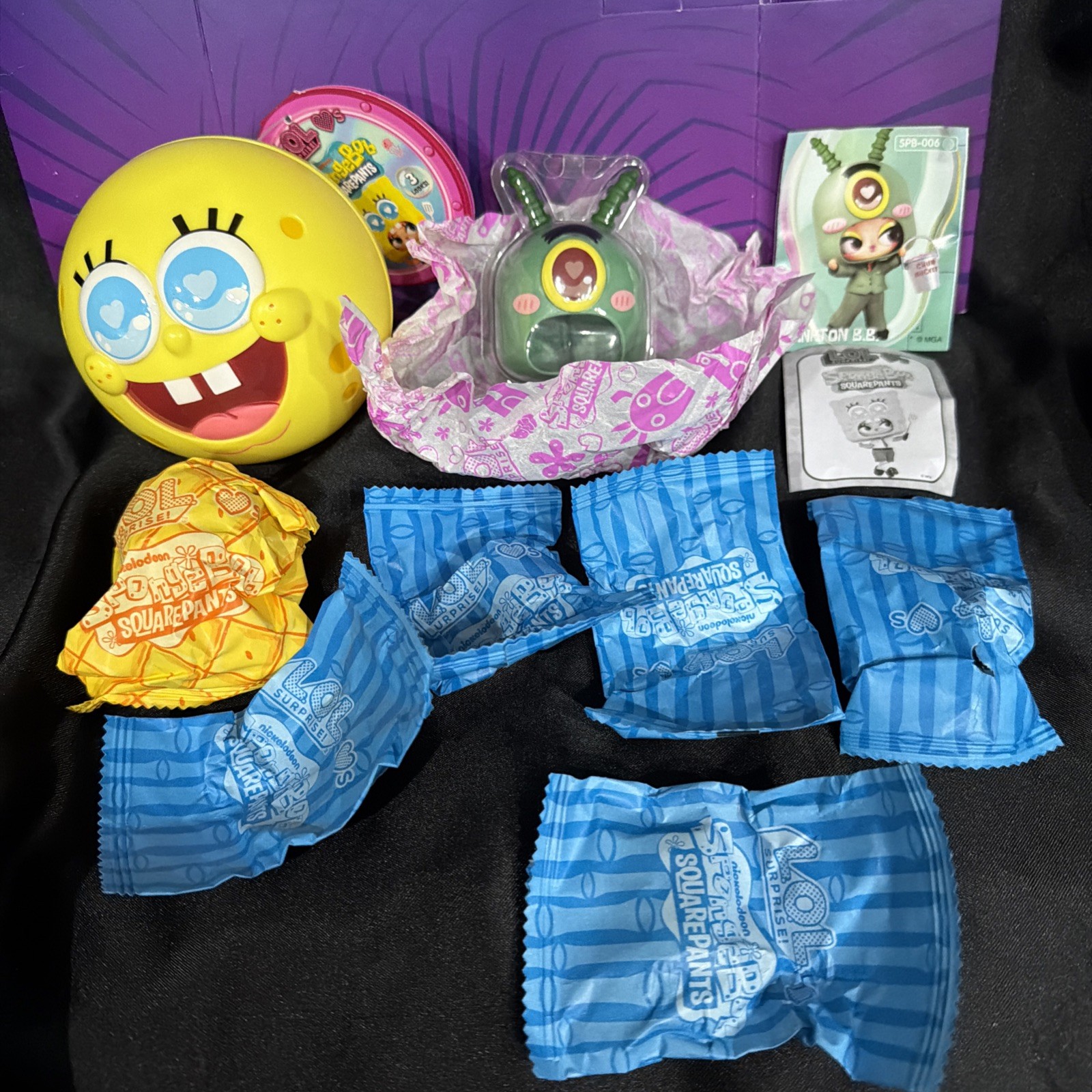 LOL Surprise! LOVES SpongeBob SquarePants Tots : Plankton B.B. Doll
