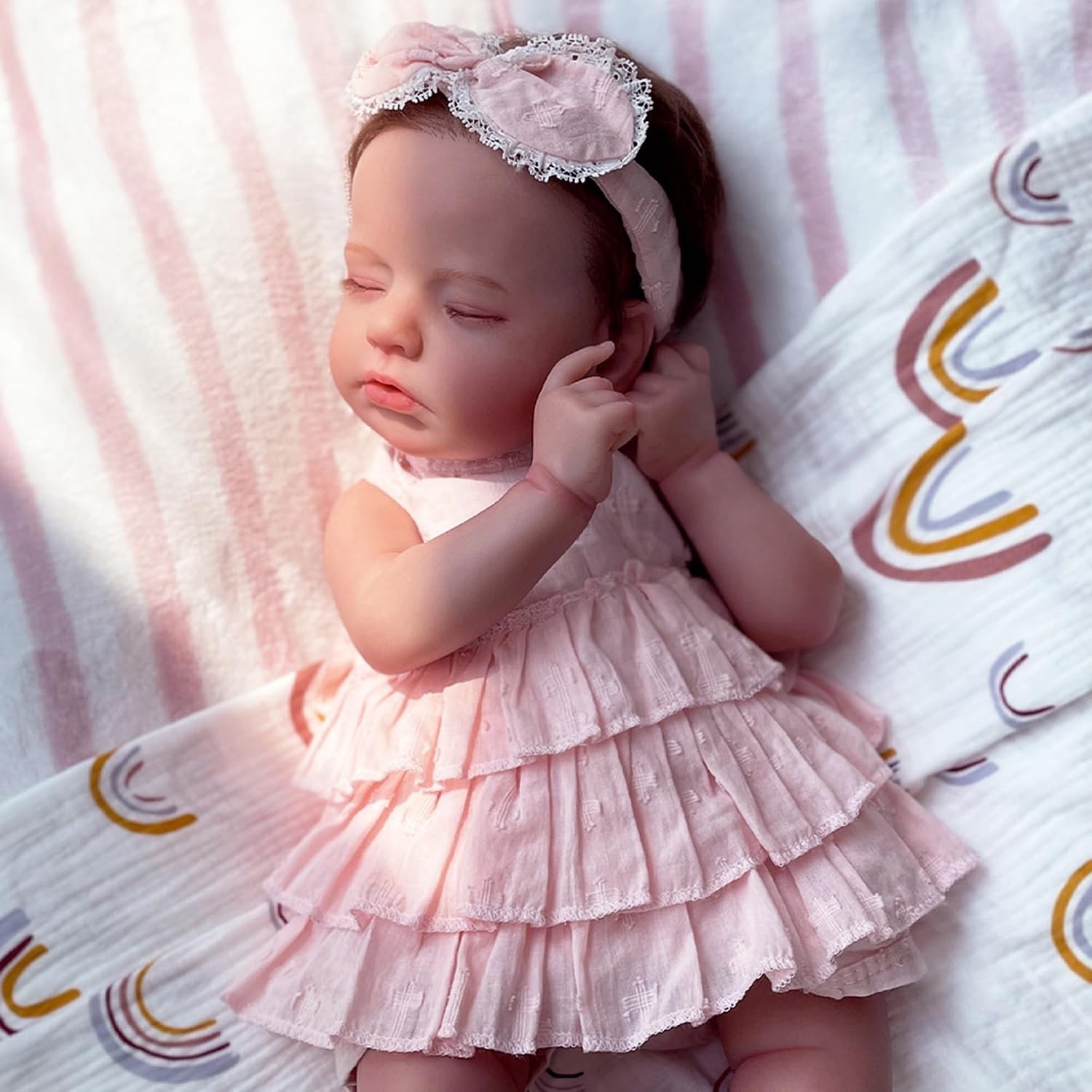KSBD Advanced Painted Sleeping Reborn Doll 20 Inch