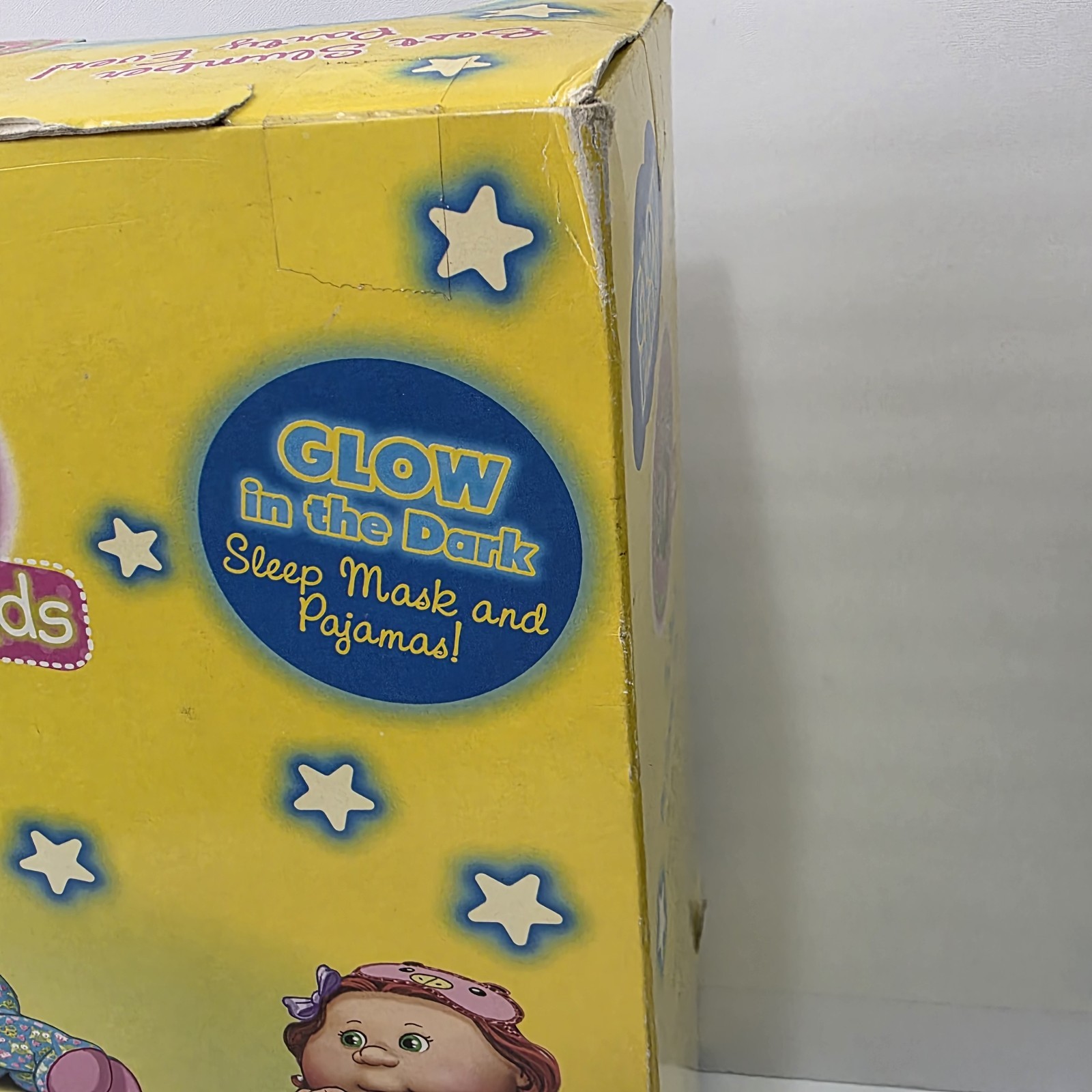 Cabbage Patch Kids 2014 JAKKS Pacific Glow Party, Sleepy Time, DAMAGED BOX