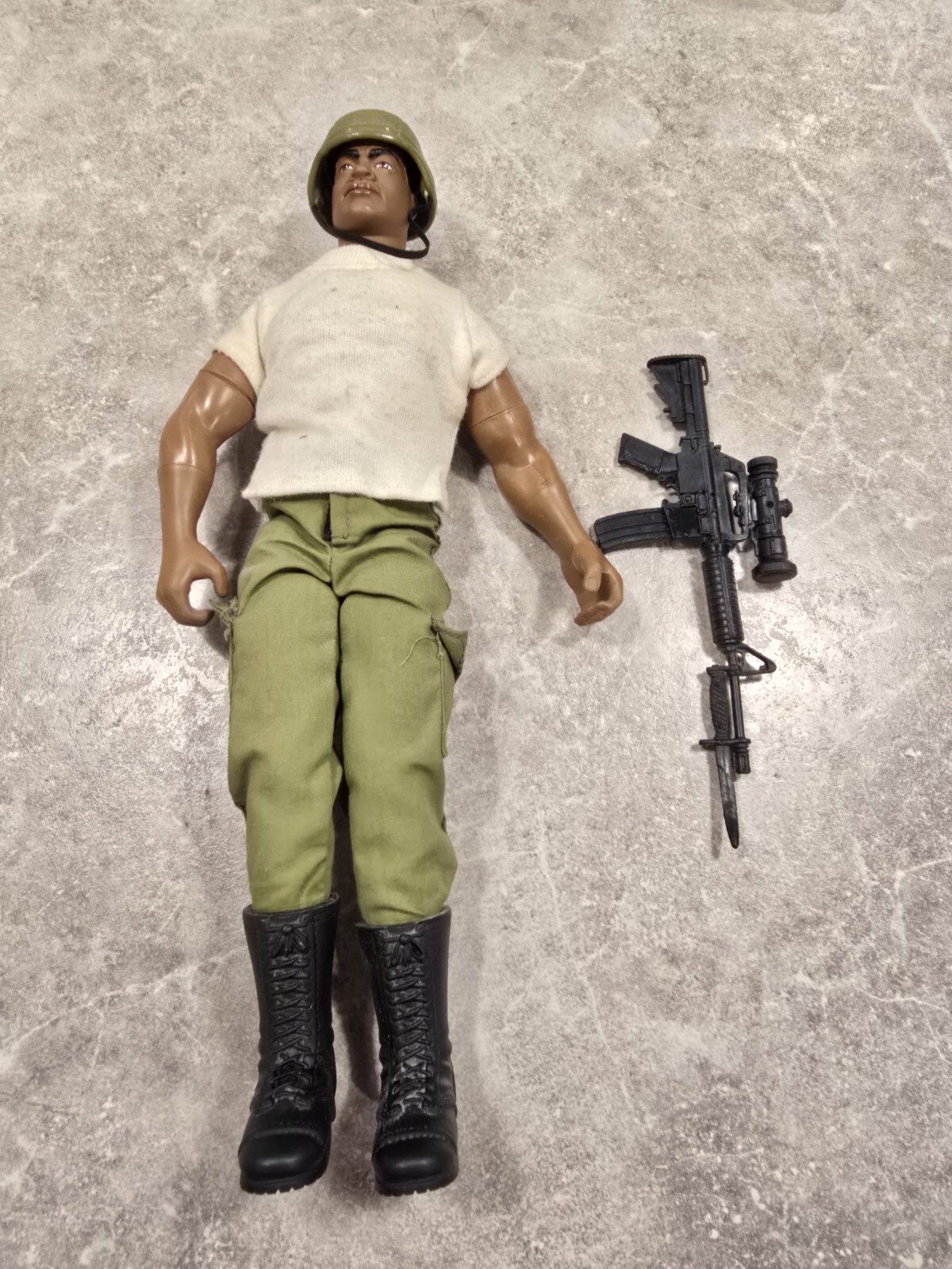 Vintage 1992 Hasbro GI Joe Pawtucket Action Figure Doll African American Black