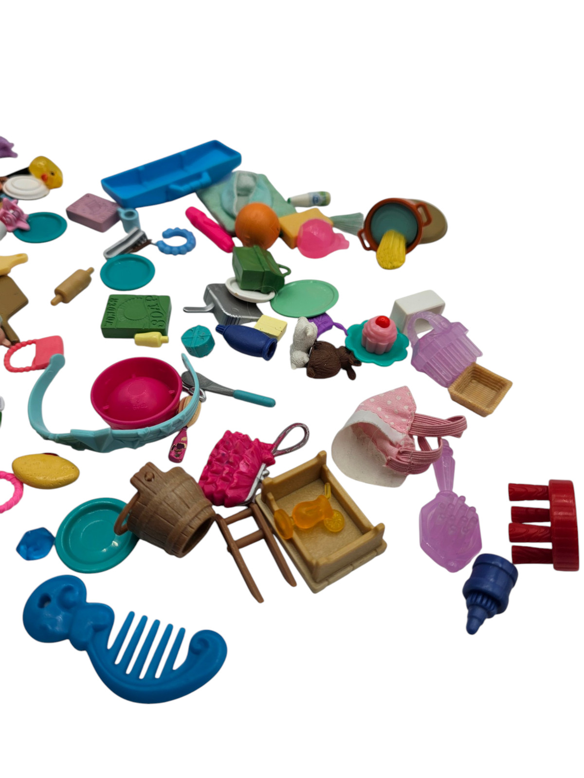 Large mixed lot vintage miniature doll accessories Mattel Barbie Mostly Kitchen
