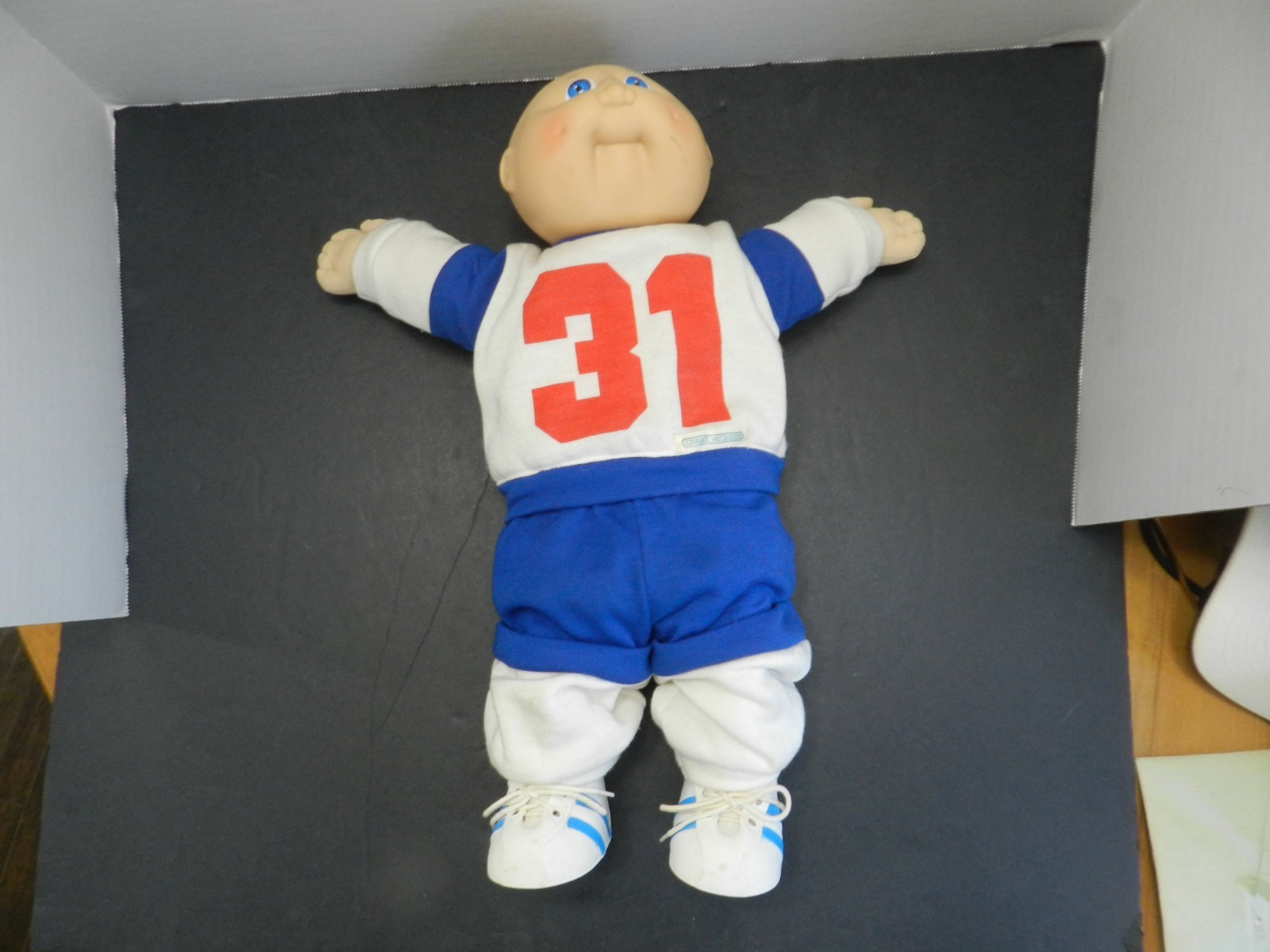 VTG 1984 Cabbage Patch Kids Bald Head Blue Eyes Preemie “Davey Reginald” HM 2
