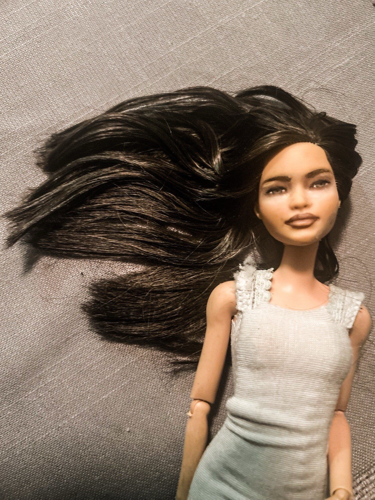 ooak barbie repaint