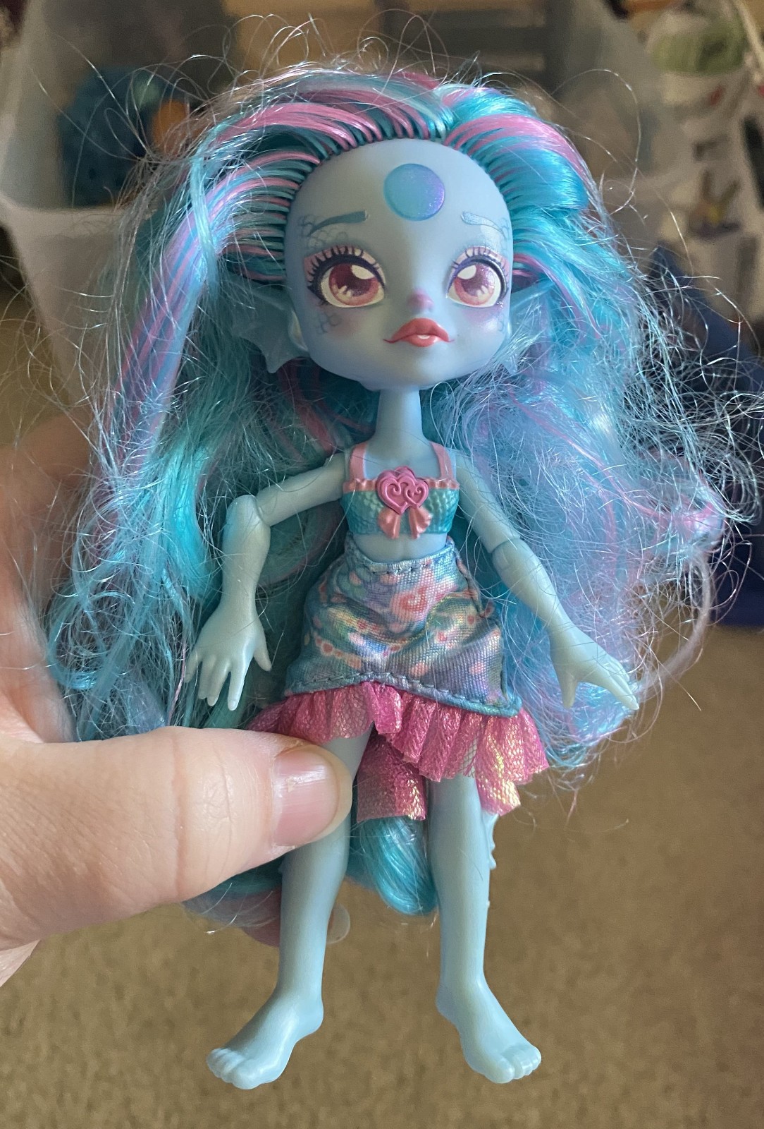 Magic Mixies Pixie Supremes Skylar With Pixling Marena the Mermaid Lot
