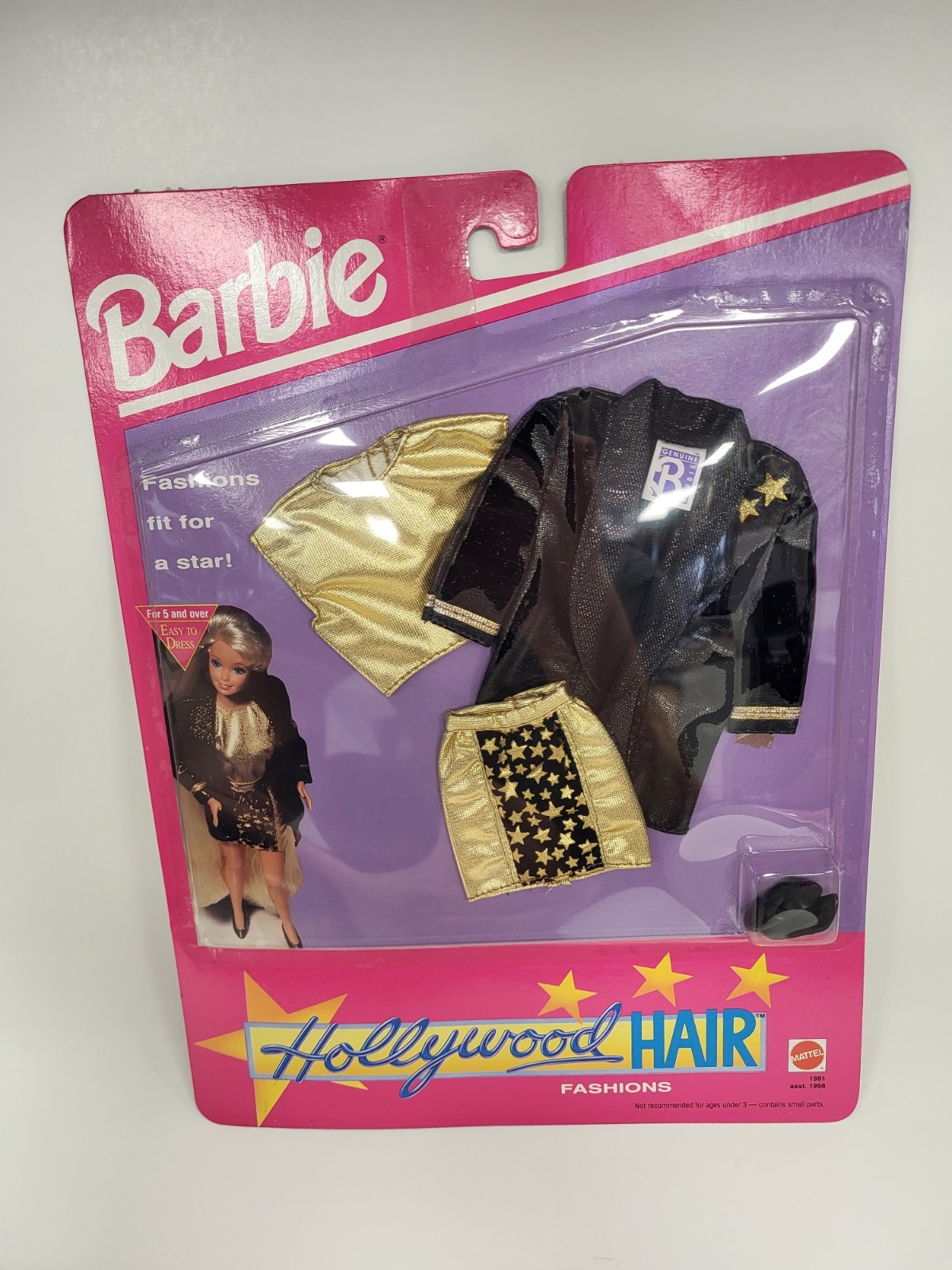 Vintage 1992 Mattel Barbie “Hollywood Hair Fashions” #1981 *NIP*