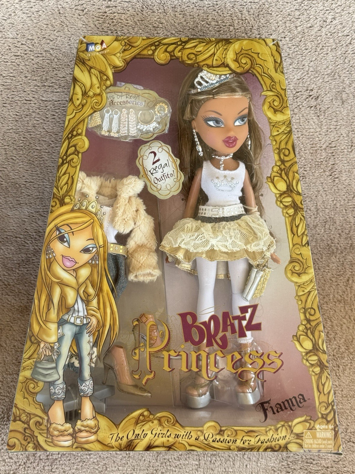 Bratz Doll Princess Fianna New In Box Rare
