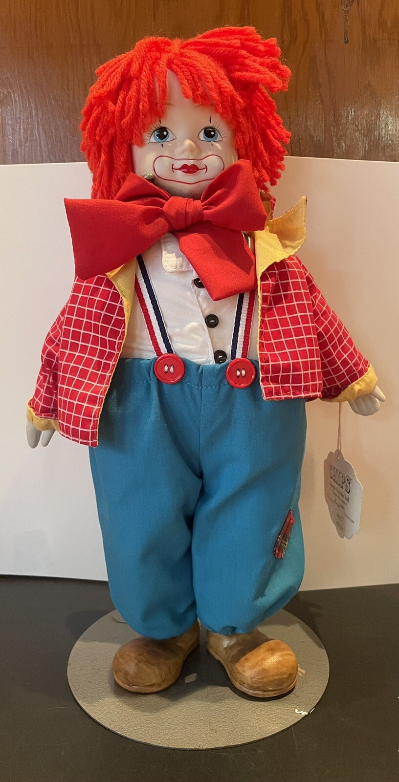 CHIPS Musical Porcelain doll – Original Box w Tags. Music Box Works