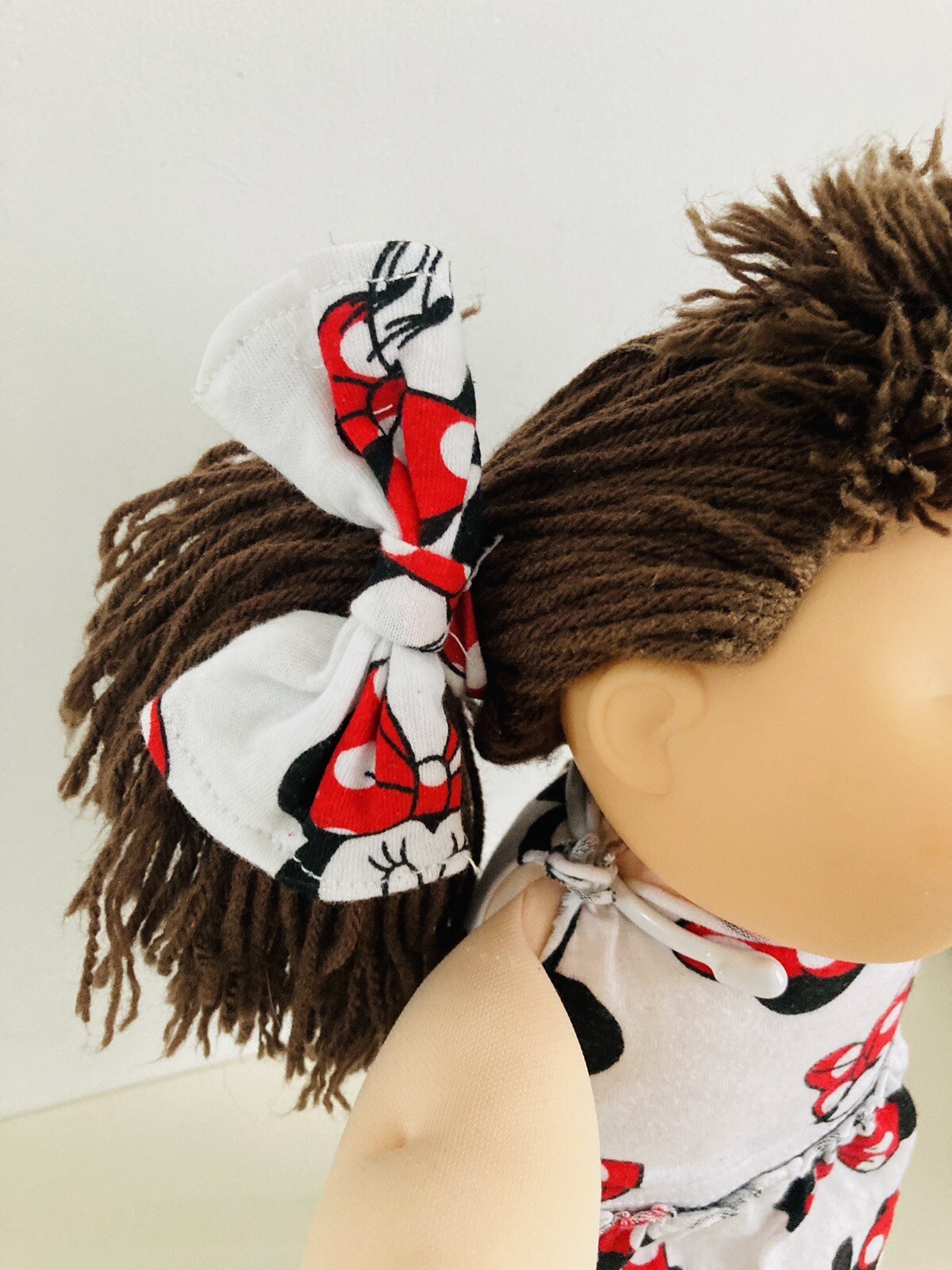 Cabbage Patch Doll Girl Xavier Roberts Brown Hair Blue Eyes